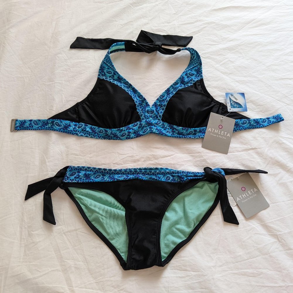 NWT Ventana Bra Cup Halter Bikini Top - Picture 3 of 9